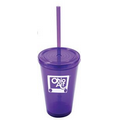 16 Oz. Double Wall Free To Go Tumbler